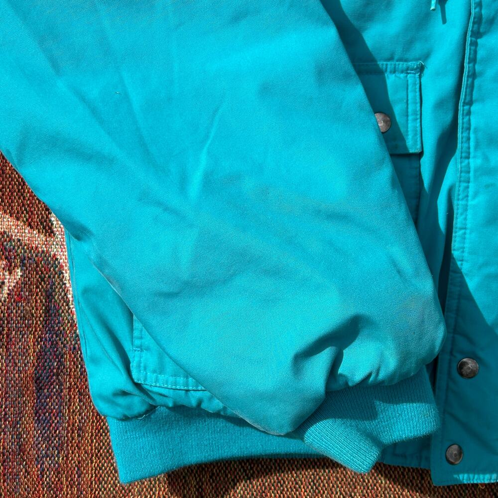 Vintage 90’s Charlotte Hornets NBA Competitors Script Zip Jacket - Picture 10 of 10